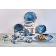 thumbnail: Cosy & Trendy Ontbijtborden / Dessertborden Jade Indigo ø 22.5 cm - 4 Stuks