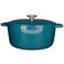 Cosy & Trendy Braadpan met deksel Fontestic Gietijzer Green Heron Ø 28 cm / 6.8 Liter - geëmailleerde anti-aanbaklaag