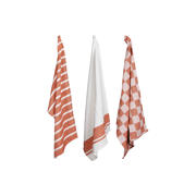 thumbnail: Cosy & Trendy Theedoeken Stoff Roest 50 x 70 cm - 3 Stuks