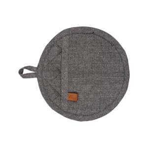 Pannenlap Stoff Black Chambray
