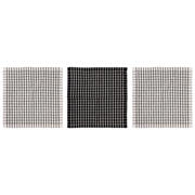 thumbnail: Cosy & Trendy Vaatdoekjes Stoff Black Chambray 30 x 30 cm - 3 Stuks