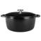 Cosy & Trendy Braadpan met deksel Fontestic Gietijzer Black Ø 28 cm / 6.8 Liter - geëmailleerde anti-aanbaklaag