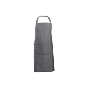 Keukenschort Stoff Black Chambray