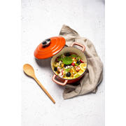 thumbnail: Cosy & Trendy Braadpan met deksel Fontestic Gietijzer Roest Ø 20 cm / 2.7 Liter - geëmailleerde anti-aanbaklaag