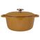 Cosy & Trendy Braadpan met deksel Fontestic Gietijzer Amber Gold Ø 28 cm / 6.8 Liter - geëmailleerde anti-aanbaklaag
