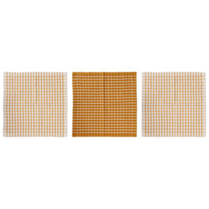 Vaatdoekjes Stoff Amber Gold 30 x 30 cm - 3 Stuks