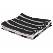 thumbnail: Cosy & Trendy Theedoeken Stoff Black Chambray 50 x 70 cm - 3 Stuks