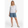 CS the Label regular waist denim short medium blue denim