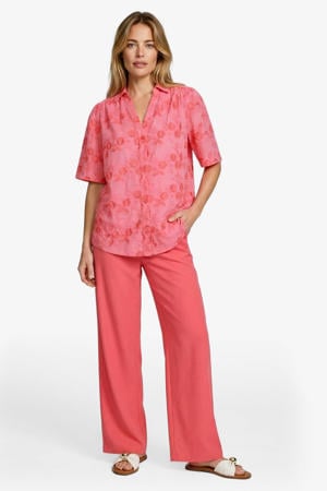 blouse koraalrood