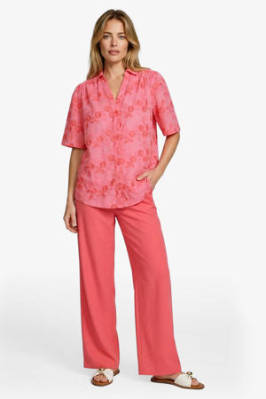 blouse koraalrood