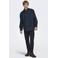 ONLY & SONS loose casual overhemd donkerblauw
