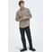ONLY & SONS loose casual overhemd taupe