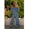 G-maxx top broderie medium blue denim