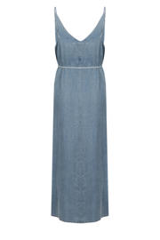 thumbnail: G-maxx A-lijn jurk medium blue denim