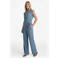 G-maxx straight regular waist broek blauw