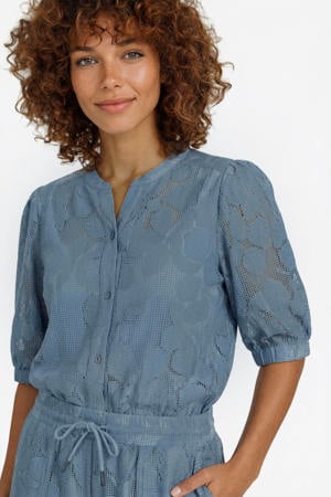 blouse lichtblauw