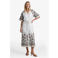 G-maxx blousejurk met paisley print ecru