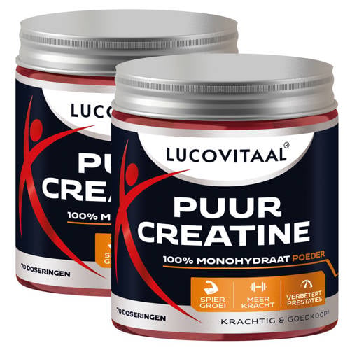 Lucovitaal duopack Creatine poeder puur afbeelding