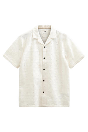 regular casual overhemd ecru