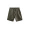 Anerkjendt regular casual short met linnen donkergroen