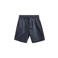 Anerkjendt regular casual short met linnen donkerblauw