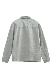 thumbnail: Anerkjendt gestreept overshirt blauw