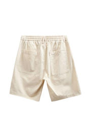 thumbnail: Anerkjendt regular casual short met linnen beige