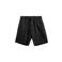 Anerkjendt regular casual short met linnen zwart