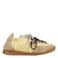 BRONX Cli-oo leren sneakers lichtgeel