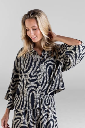 blouse zwart