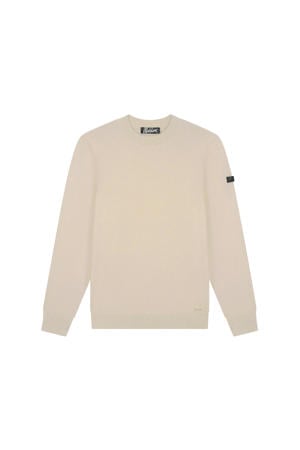 gebreide trui beige