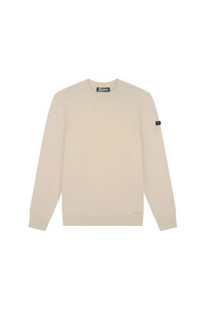 gebreide trui beige