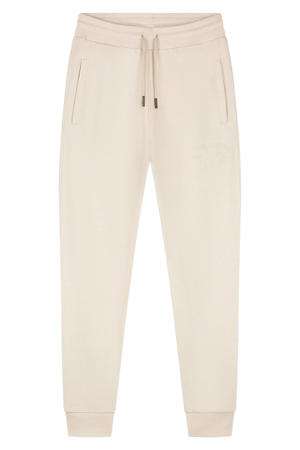 Permanent Vacation slim joggingbroek beige