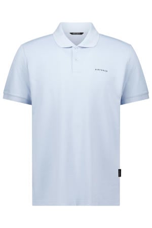 regular polo lichtblauw