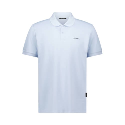Airforce regular polo lichtblauw afbeelding