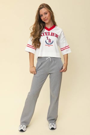 sweatpants grijs melange