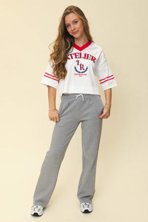sweatpants grijs melange