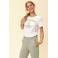 LOOXS 10sixteen satijnen T-shirt wit