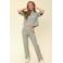 LOOXS 10sixteen regular waist gestreepte sweatpants olijfgroen