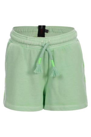 regular waist sweatshort limegroen