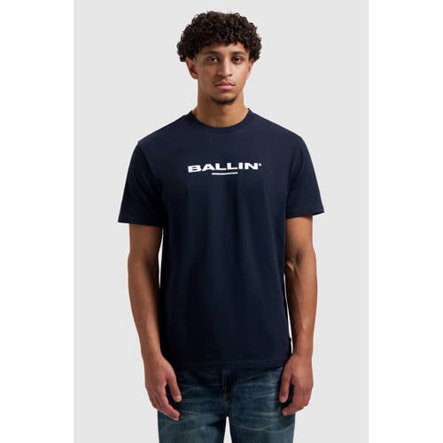 Ballin regular T-shirt donkerblauw afbeelding