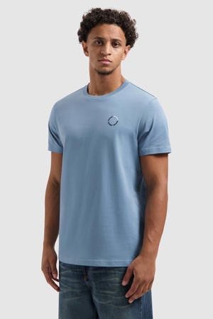 regular T-shirt lichtblauw