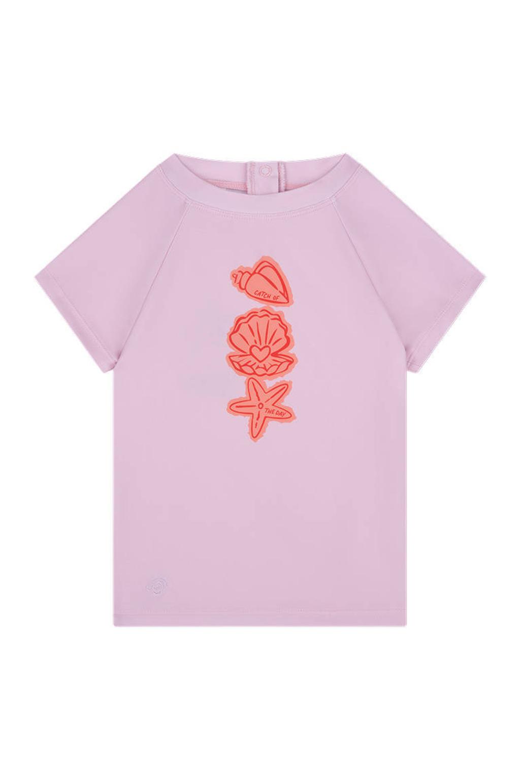 Swim Essentials UV-shirt roze