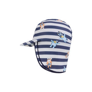 UV zonnehoed Bluey blauw/wit