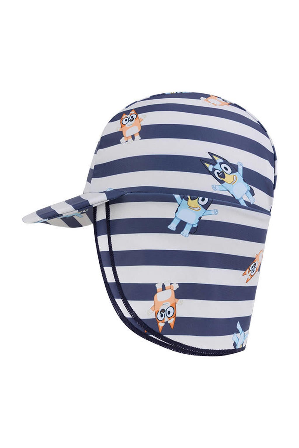 Swim Essentials UV zonnehoed Bluey blauw/wit