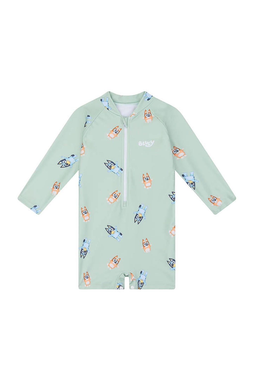 Swim Essentials UV zwempak Bluey lichtgroen