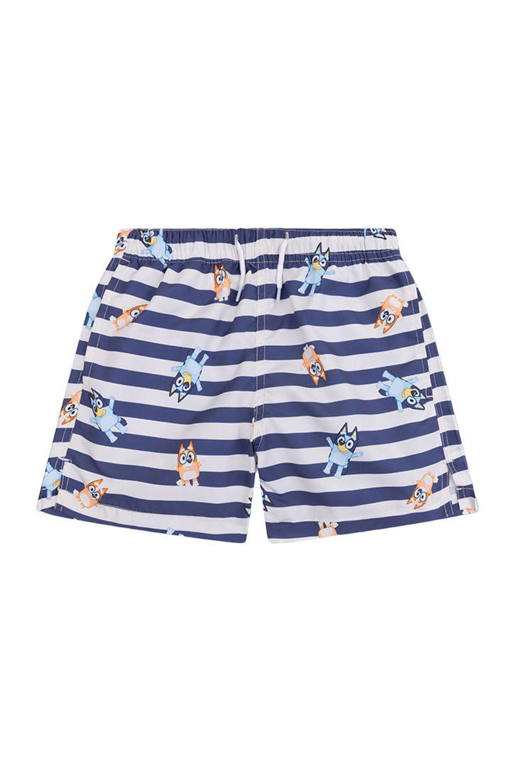 Swim Essentials zwemshort Bluey blauw/wit