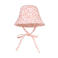 Swim Essentials zonnehoed met panterprint roze
