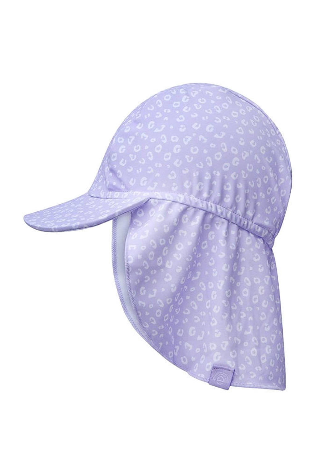 Swim Essentials zonnehoed met all over print lila