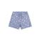 Swim Essentials zwemshort met all over print blauw